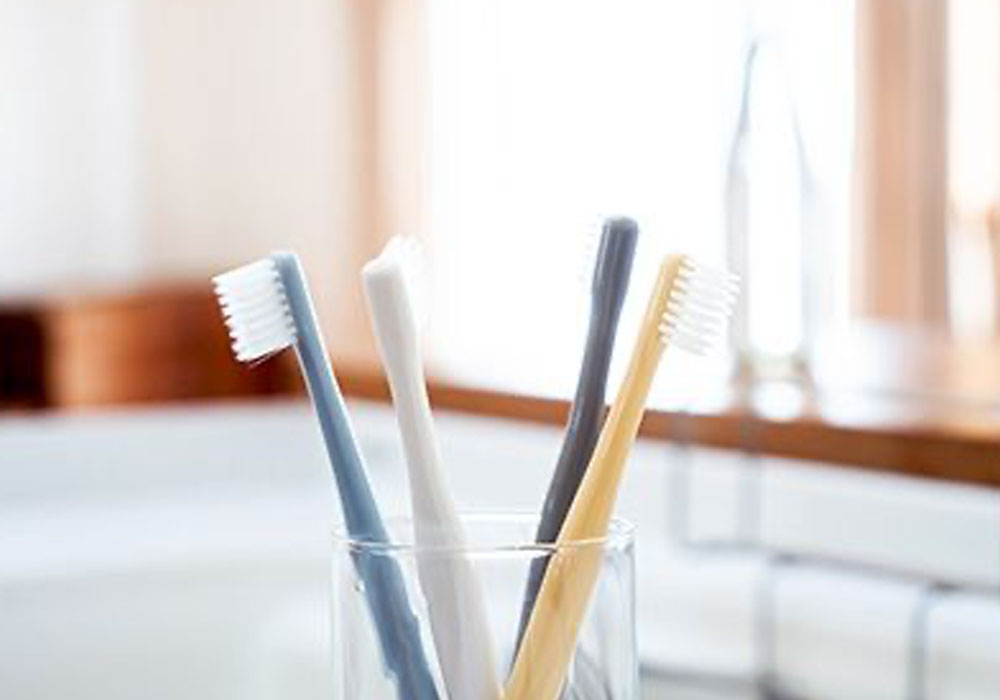 月に1回、歯ブラシを交換する